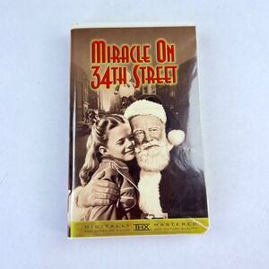 Miracle On 34th Street VHS 1947 Movie 1999 THX Digitally Mastered Natalie‎ Wood